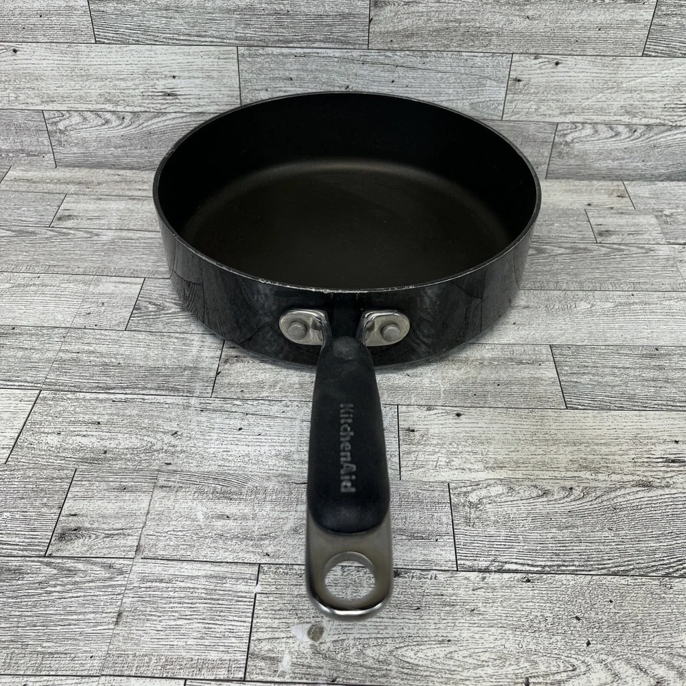 KitchenAid 3QT Non Stick Balanced Heat Distribution Sauce Pan‎ Skillet No Lid